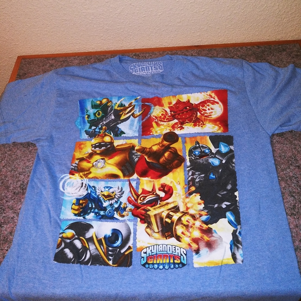 Boys Short Sleeve T-Shirt Skylanders